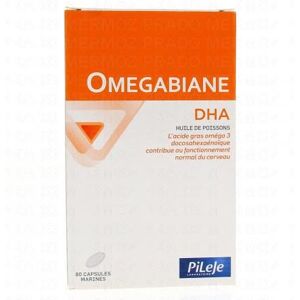 PILEJE Omegabiane DHA boîte 80 capsules