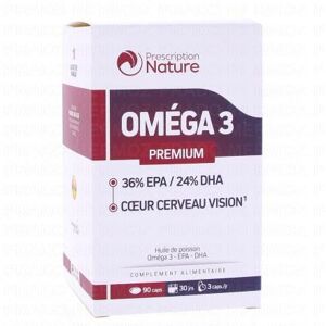 PRESCRIPTIONNATURE PRESCRIPTION NATURE Omega3 90 capsules