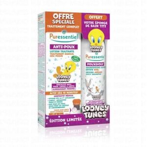 Anti-Poux - Coffret Poux Edition Limitée Looney Tunes