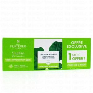 RENEFURTERER RENE FURTERER Vitalfan anti-chute de cheveux reactionnelle lot de 3 x 30 capsules