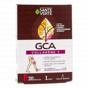 SANTEVERTE SANTÉ VERTE GCA Collagène + 30 gélules - Publicité