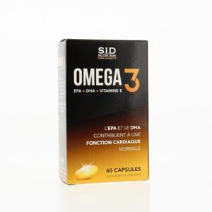 SIDNUTRITION SID NUTRITION Sante tonique - Omega 3 capsules x 60