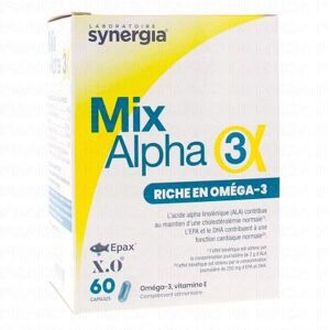 SYNERGIA Mix-alpha 3 boîte de 60 capsules