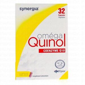 SYNERGIA Omega Quinol capsules x 32