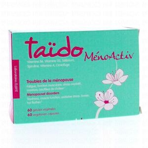 TAIDO Menoactiv - Troubles de la Ménopause x60 gélules - Publicité