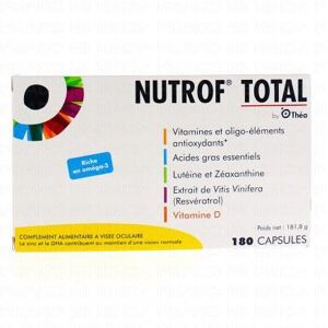 THEA Nutrof total boîte de 180 capsules - Publicité