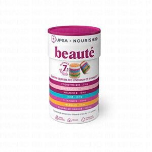 UPSA x Nourished Gummies 7 en 1 Beauté 30 gummies