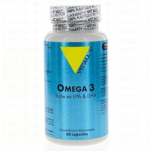 VITALL+ VIT'ALL+ Omega 3 60 capsules - Publicité