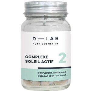 Complements Alimentaires Complexe Soleil Actif D-Lab Nutricosmetics