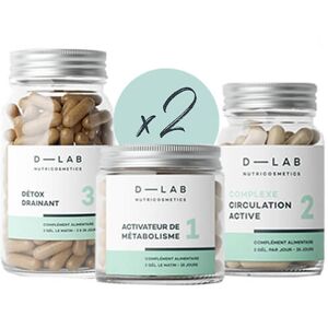 Complements Alimentaires Programme Action-Capitons D-Lab Nutricosmetics 2 mois