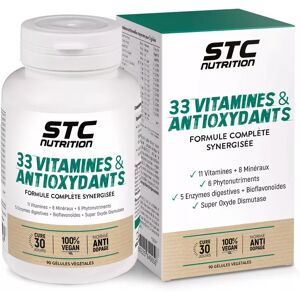 33 vitamines & antioxydants - stc nutrition - Publicité