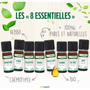 Coffret 8 Huiles "Vraiment" Essentielles - Olioseptil