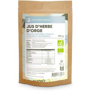 Jus d'Herbe d'Orge - Force Ultra Nature - Publicité