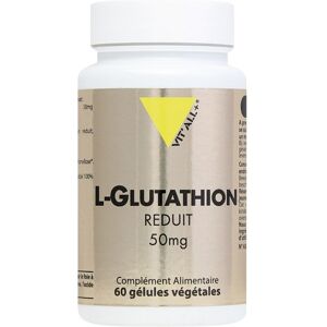 Vitall+ L-Glutathion réduit 50 mg Vitall+ : Conditionnement - 60 gélules végétales