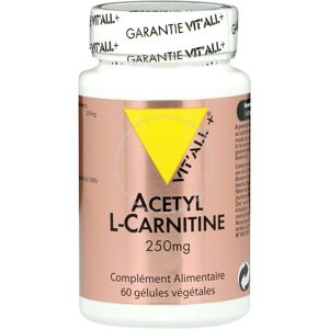 Vitall+ Acetyl L-Carnitine Vitall+ : Conditionnement - 60 gélules végétales