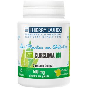 Thierry Duhec Curcuma BIO 500 mg : Conditionnement - 45 gélules