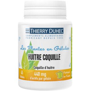 Thierry Duhec Huitre coquille 440 mg : Conditionnement - 180 gélules