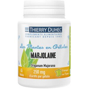 Thierry Duhec Marjolaine 250 mg : Conditionnement - 180 gélules