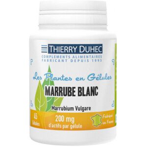 Thierry Duhec Marrube blanc 200 mg : Conditionnement - 180 gélules