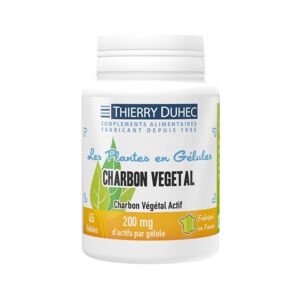 Thierry Duhec Charbon vegetal actif  : Conditionnement - 180 gelules