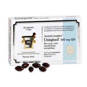 Coenzyme Q10 ActiveComplex Uniquinol Pharma Nord : Conditionnement - Le Lot de 2