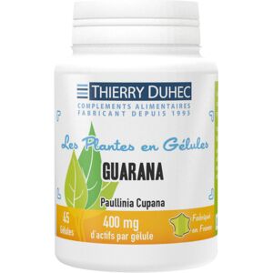 Thierry Duhec Guarana 400 mg : Conditionnement - 180 gelules