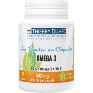 Thierry Duhec Omega 3 a 60% : Conditionnement - 180 capsules