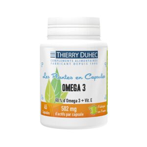 Oméga 3 à 60% : Conditionnement - 180 capsules