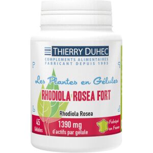 Thierry Duhec Rhodiola roséa Fort 1390 mg : Conditionnement - 180 gélules