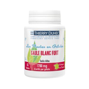 Thierry Duhec Saule Blanc Fort 1700 mg : Conditionnement - 45 gélules
