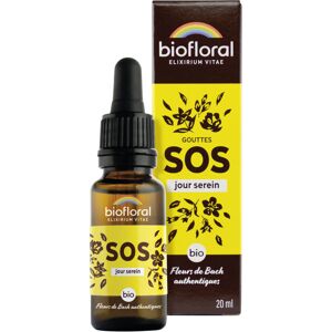 Biofloral SOS Secours BIO du Docteur Bach 20 mL : Conditionnement - 20 mL