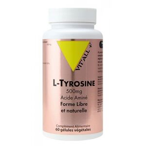 L-Tyrosine Vitall+ : Conditionnement - 60 gelules vegetales