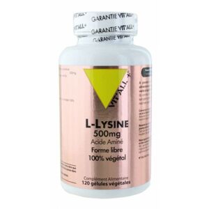 L-Lysine Vitall+ : Conditionnement - 120 gelules