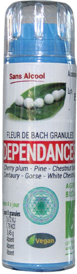 Kosmeo B Kosmeo Complexe Fleurs de Bach 0% Alcool Dépendances Bio 120 granules