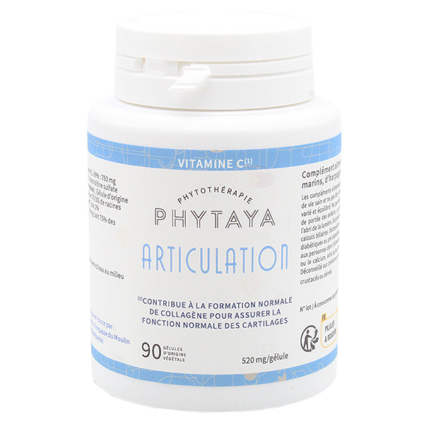 Phytaya Articulations Vitamine C Harpagophytum 90 gélules
