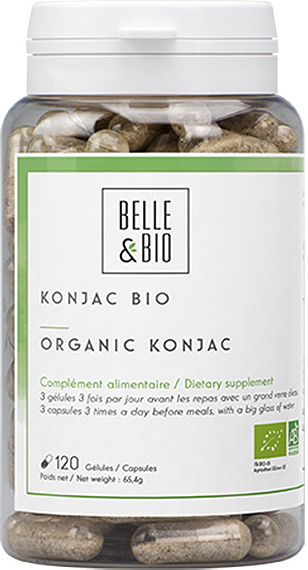 Belle & Bio Konjac Bio 120 gélules