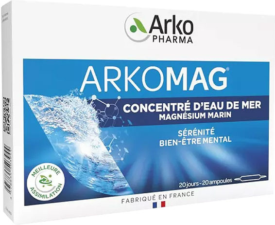 Arkopharma ArkOcéan Nervosité & Fatigue 20 ampoules