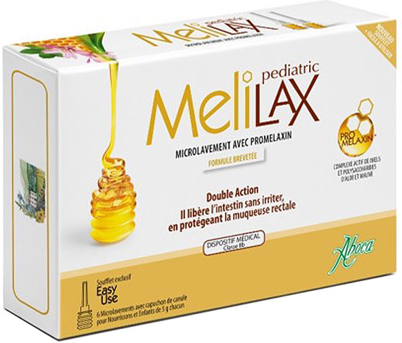 Aboca Melilax Pediatric 6 microlavements 5g