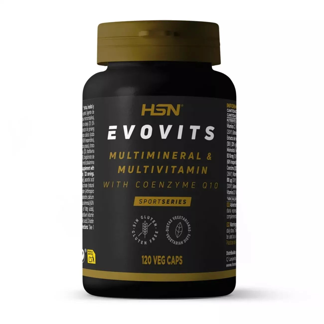 HSN Evovits (multivitamines) - 120 veg caps