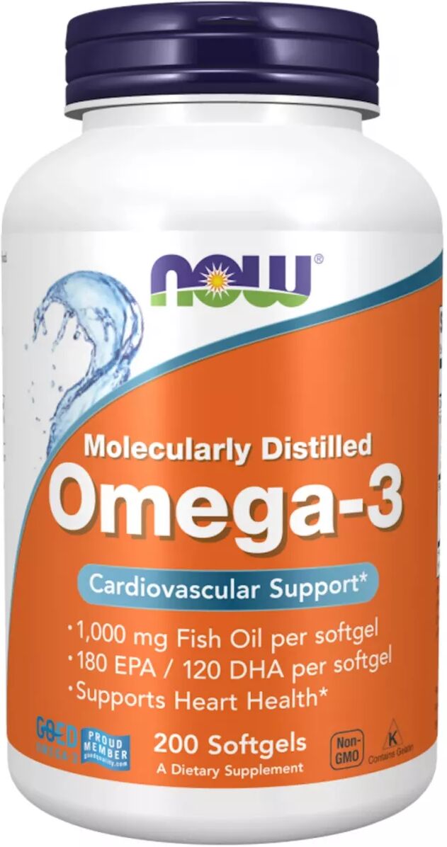 Now Foods Omega-3 md 1000mg - 200 perles