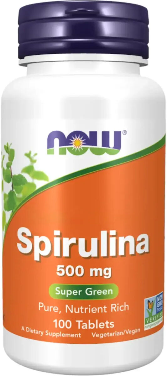 Now Foods Spiruline 500mg - 100 comps