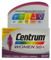 Centrum Women 50+ 30 Comprimés - Boîte 30 Comprimés