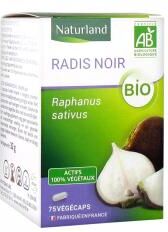 Naturland Radis Noir Bio 75 Végécaps - Boîte plastique 75 végécaps