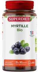 Superdiet Myrtille Bio 90 Gélules - Pot 90 gélules