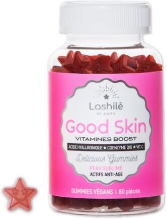 Lashilé Gummies Vegan Good Skin Vitamines Boost Lashilé x60