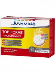 Juvamine Top Forme Multivitamines 30 Comprimés Effervescents - Boîte 30 Comprimés Effervescents
