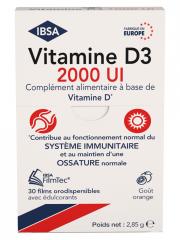 Ibsa Pharma Vitamine D3 Filmtec® Ibsa 2000Ui - Boîte 30 films