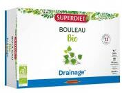 Superdiet Bouleau Drainage Bio 20 Ampoules de 15 ml - Boîte 20 Ampoules de 15 ml