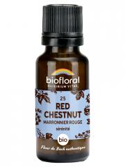 Biofloral 25 Red Chestnut Marronier Rouge Granules Bio 19,5 g - Flacon 19,5 g
