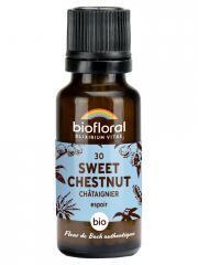 Biofloral 30 Sweet Chestnut Châtaignier Granules Bio 19,5 g - Flacon 19,5 g